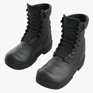 Military Boots 3D model