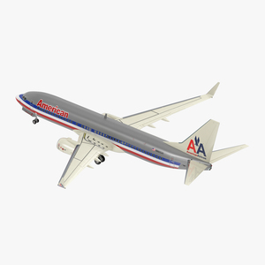 Boeing 737 800 American Airlines 3D