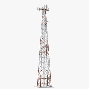 3D Cellular Communication Tower model