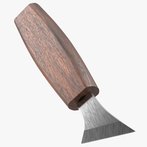 3D Wood Carving Knife model