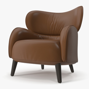 3D Natuzzi Italia Blossom Chair model