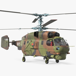 Kamov HH32A South Korea Air Force Helicopter 3D model