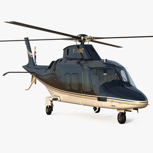 3D model Agusta AW109S Grand Black