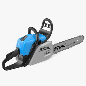 3D Stihl Rear Handle Chainsaw