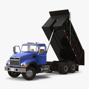 Dump Truck Mack Rigged 3D