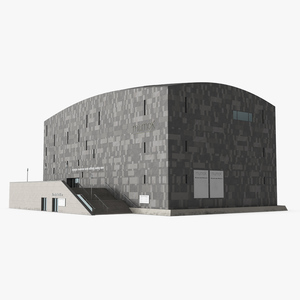 3D MUMOK Museum Building