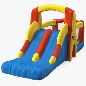 3D model Kids Sliding Jump Bouncer