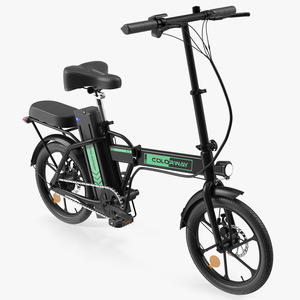 3D Colorway Electric Bike Black model