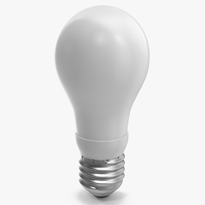 3D Matte Light Bulb