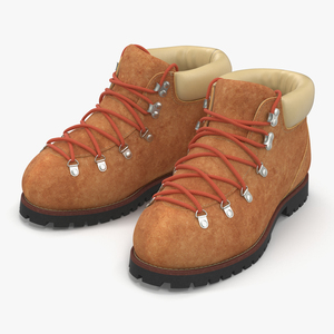 Hiking Boots 3 3D model