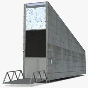 3D Svalbard Global Seed Vault