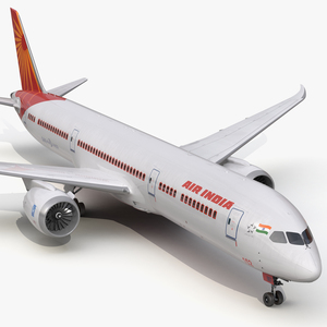 3D Boeing 787 9 Dreamliner Air India model