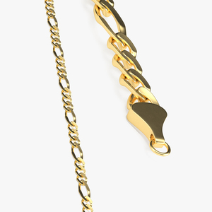 3D model Figaro Jewelry Chain Gold