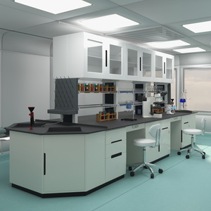 Hospital Laboratory 3D model