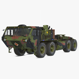 3D Military Truck Oshkosh HEMTT M985 model