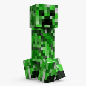 Minecraft Creeper Character 3D