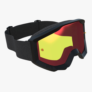 3D Motorcycle Goggles model