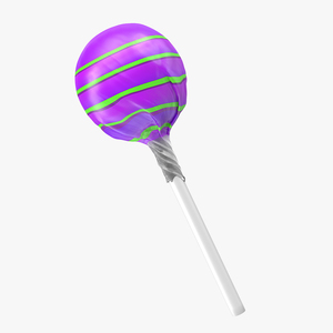 3D Lollipop Wrapped