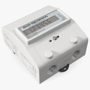 3D model EKM Metering Electricity Meter