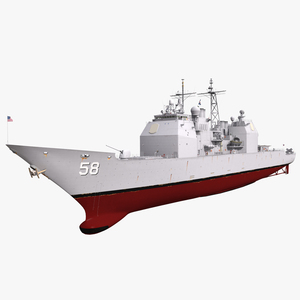 3D model Philippine Sea CG 58