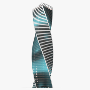 Moscow City Evolution Tower 3D