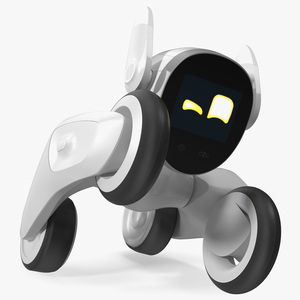 Friendly Robot Toy Loona Smart Petbot 3D