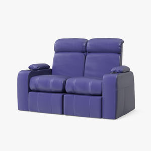 3D model Cinema Armchair Blue