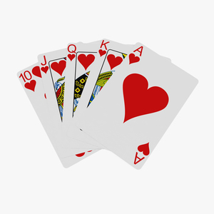 3D Poker Royal Straight Flush