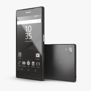 3D model Sony Xperia Z5 Black