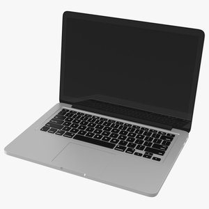 3D model MacBook Pro with Retina display 13-inch model