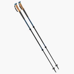 3D Idle Carbon Trekking-Poles