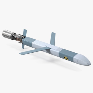 3D Russian Nuclear Powered Cruise Missile model