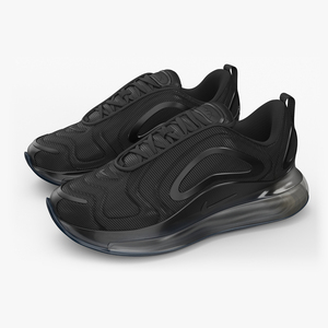 Nike Air 720 Anthracite Black 3D model