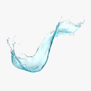 Splashed Out Liquid 3D model