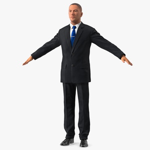 3D model Business Man In Suit