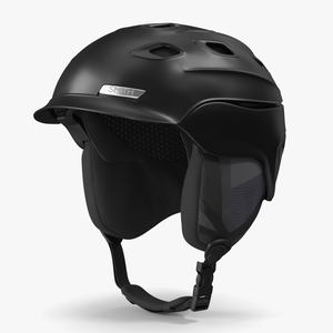 3D Ski Snowboard Smith Vantage Helmet Matte Black