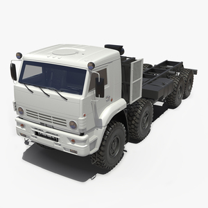 Winter Offroad 8x8 Truck Generic 3D