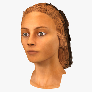 3D model Arab Woman Head