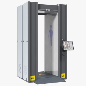 3D X-Ray Body Scanner model