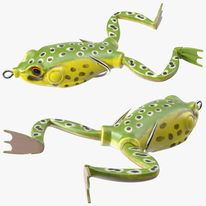 RUNCL Topwater Frog Lure 3D model