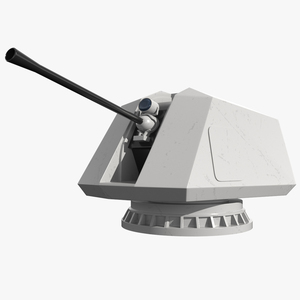 3D Turret Gun Station model