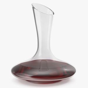 Glass Wine Decanter 3D model