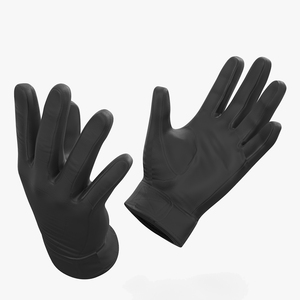 Black Gloves 3D