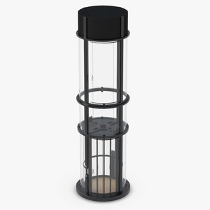 Vuelift Glass Elevator 3D