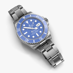 3D Rolex Submariner Date Blue Dial