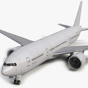 Boeing 777 200ER Generic 3D model