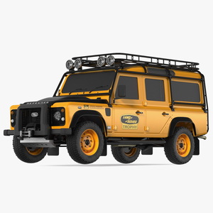 Land Rover Defender Clean Exterior Only 3D model