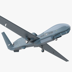 NATO AGS RQ-4D Phoenix UAV Drone 3D