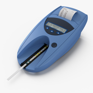 3D model Small Semi Automated Urine Analyzer