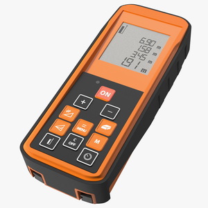 3D Distance Measuring Instrument Orange